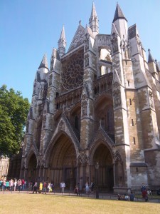 Der "Seiteneingang" von Westminster Abbey