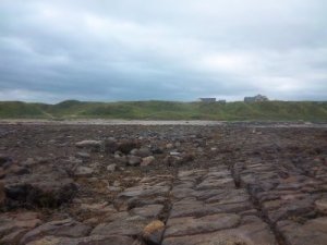 Das rettende (trockene) Ufer ist ziemlich weit weg