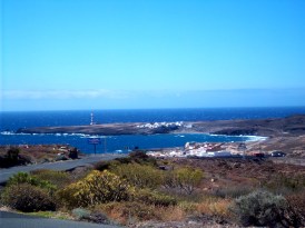 Blick auf die Casas el Faro