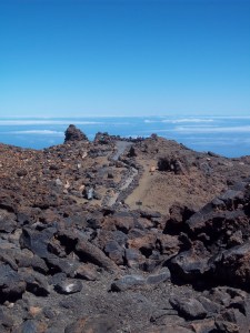 Auf dem Weg zum Aussichtspunkt 