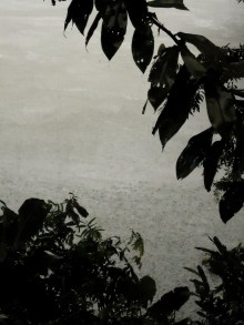 Der Regen hält die ganze Nacht an.